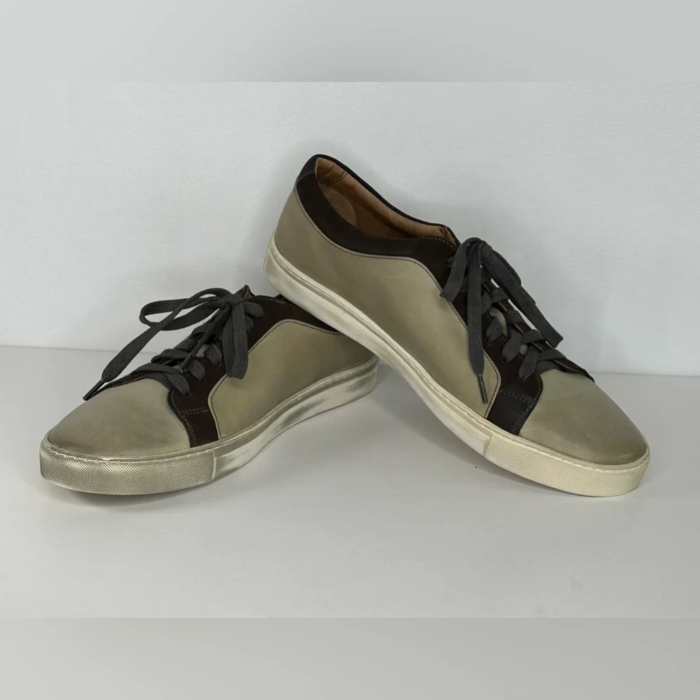 Brothers Untied Colorado Casual Fashion Sneakers Low Top Tan Brown Sz‎ 9